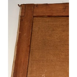 Oil on Canvas "The Woman with the Swan" by Luis Sanchez de la Peña, Spain, 1914