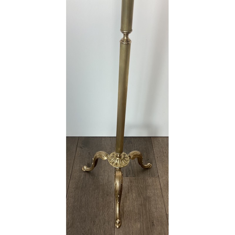 Neoclassical Brass and Wood Gentleman's Valet Stand, French Work, circa 1940