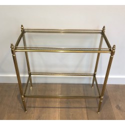 Bout de Canapé en Laiton de la Maison Jansen