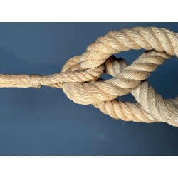 Rope Anchor Chandelier by Adrien Audoux & Frida Minet, French Work, circa 1950