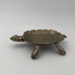 Brass Turtle Vide-Poche, French Work, circa 1970