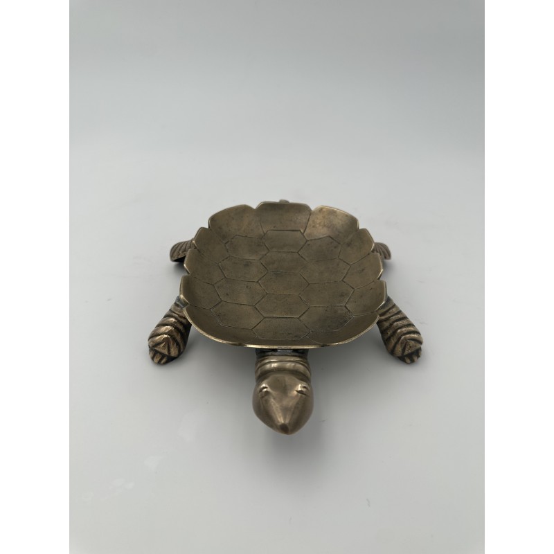 Brass Turtle Vide-Poche, French Work, circa 1970