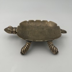 Brass Turtle Vide-Poche, French Work, circa 1970