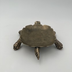 Brass Turtle Vide-Poche, French Work, circa 1970