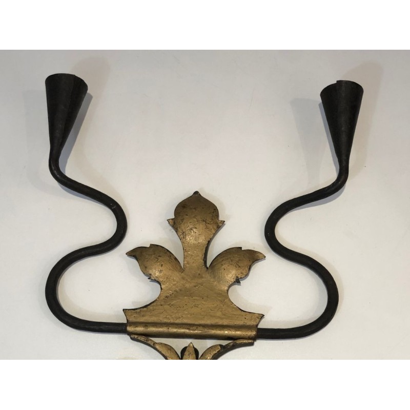 Wrought Iron Wall Light