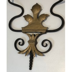 Wrought Iron Wall Light