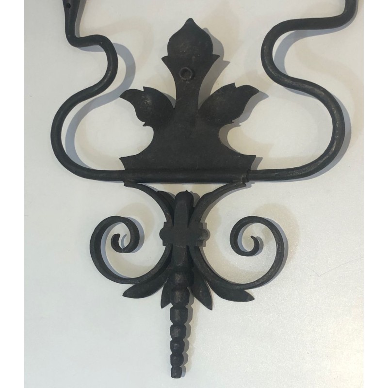 Wrought Iron Wall Light