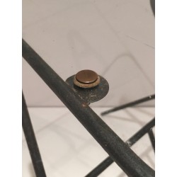 Porte-Revues en Métal Laqué Noir