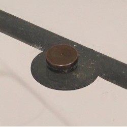 Porte-Revues en Métal Laqué Noir