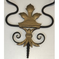Wrought Iron Wall Light