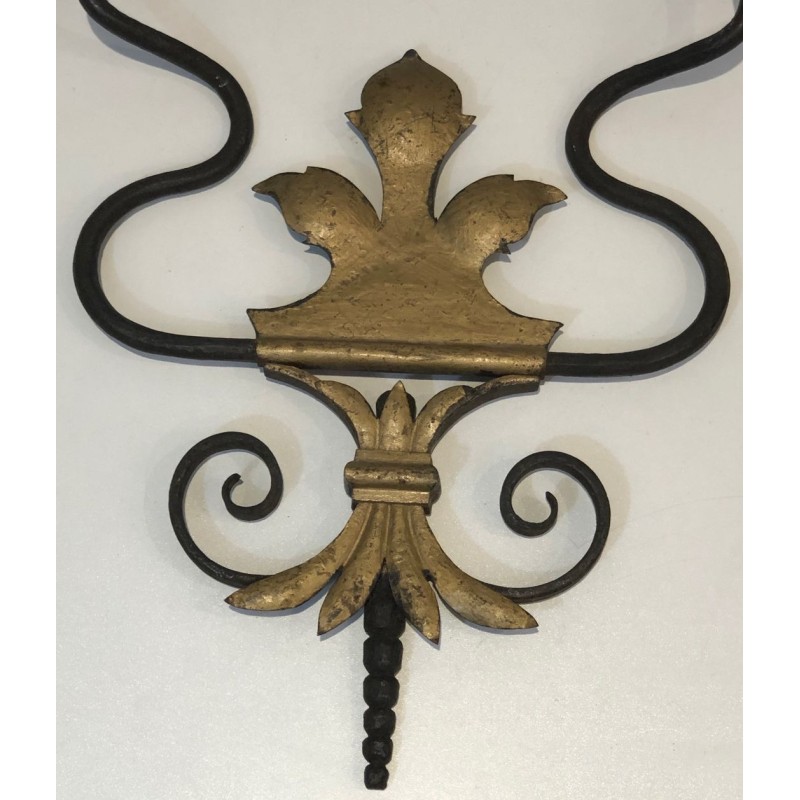 Wrought Iron Wall Light