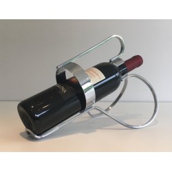 Silver-Plated Wine Bottle Holder, French Work, circa 1930