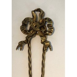 Paire d'Appliques en Bronze de Style Louis XVI