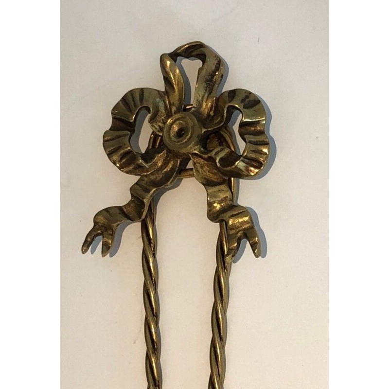 Paire d'Appliques en Bronze de Style Louis XVI