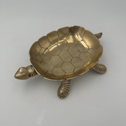 Vide-Poche Tortue en Laiton