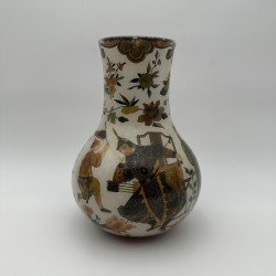 18th C. Arte Povera Vases | Italian Chinoiserie Antiques