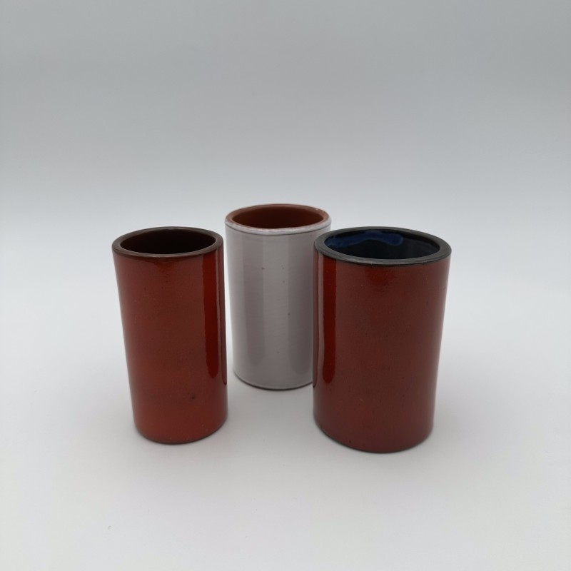 3 Mid-Century Ceramic Vases | Style of Georges Jouve 1950s