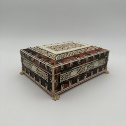 Anglo-Indian Tortoiseshell & Bone Box | Vizagapatam 19th C.