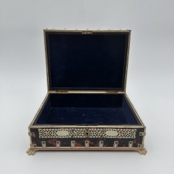 Coffret Anglo-Indien Écaille et Os | Vizagapatam XIXe
