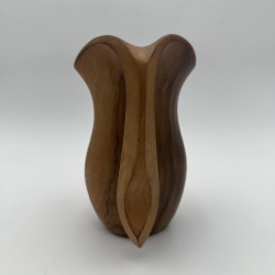 Walnut Pitcher Alexandre Noll Style | 1950s Wood Sculpture