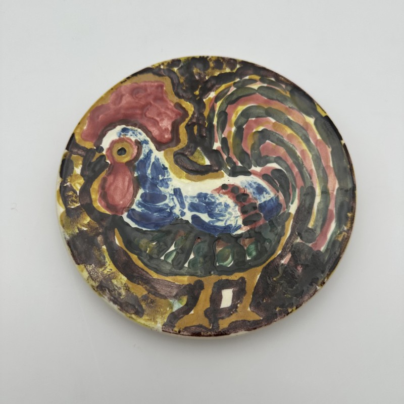 Vallauris Ceramic Plates | Roger Capron Style 1950s