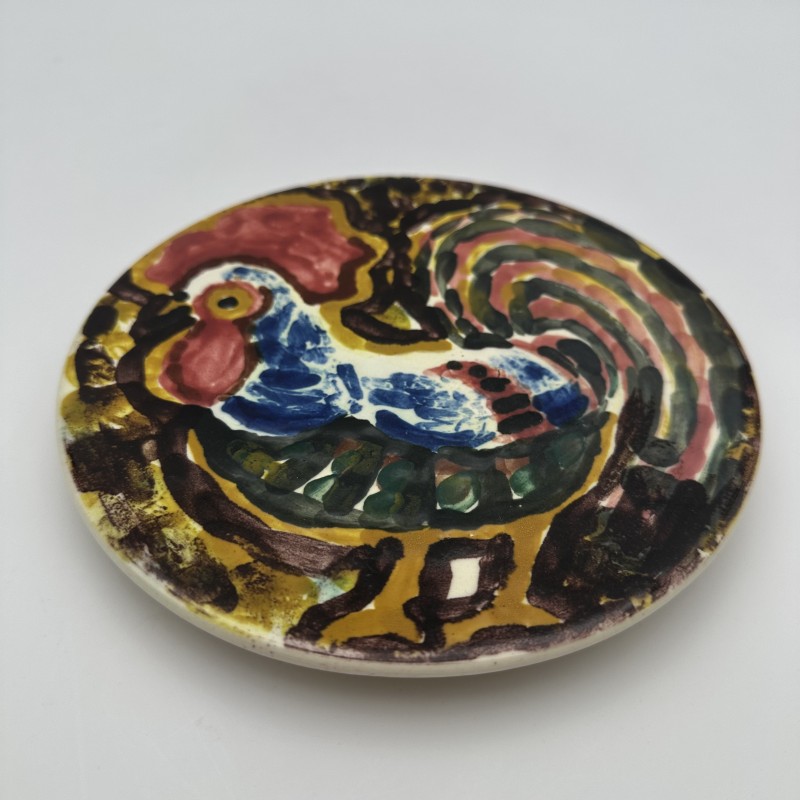 Assiettes Céramique Vallauris | Style Roger Capron Années 50