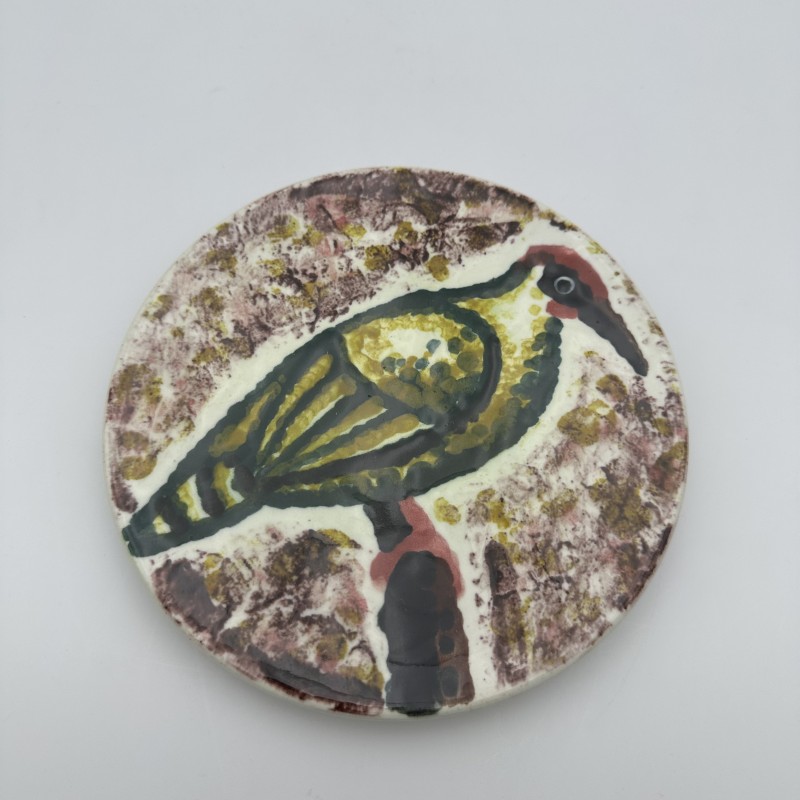 Vallauris Ceramic Plates | Roger Capron Style 1950s