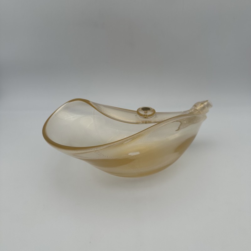 Murano Glass Iridescent Bowl | Barovier & Toso 1950s-60s