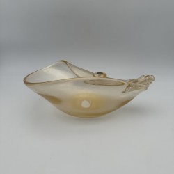 Murano Glass Iridescent Bowl | Barovier & Toso 1950s-60s