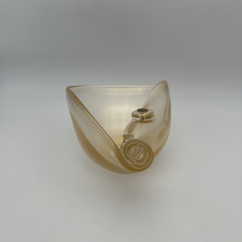 Murano Glass Iridescent Bowl | Barovier & Toso 1950s-60s