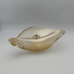 Murano Glass Iridescent Bowl | Barovier & Toso 1950s-60s