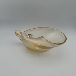 Murano Glass Iridescent Bowl | Barovier & Toso 1950s-60s