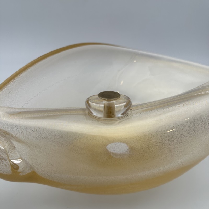 Murano Glass Iridescent Bowl | Barovier & Toso 1950s-60s