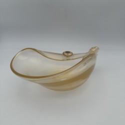 Murano Glass Iridescent Bowl | Barovier & Toso 1950s-60s