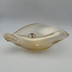 Murano Glass Iridescent Bowl | Barovier & Toso 1950s-60s