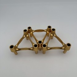 Gold BMF Nagel Quist Modular Candle Holders | 1970s Design