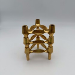 Gold BMF Nagel Quist Modular Candle Holders | 1970s Design