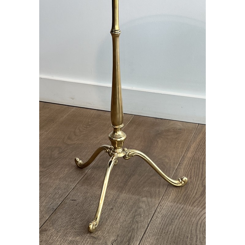 Brass & Eglomise Mirror Guéridon | Maison Jansen Circa 1940