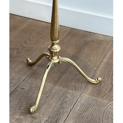 Brass & Eglomise Mirror Guéridon | Maison Jansen Circa 1940