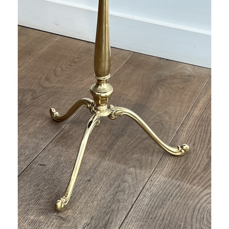 Brass & Eglomise Mirror Guéridon | Maison Jansen Circa 1940