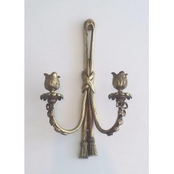 Paire d'Appliques de Style Louis XVI en Bronze