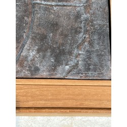 Modernist Cubist Ceramic Plaque | 1970s Vintage Wall Art