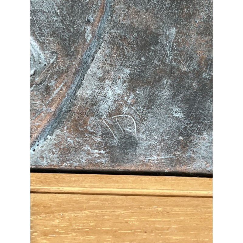 Tableau Céramique Moderniste Cubiste | Décoration Années 1970