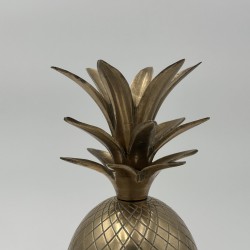 Paire Seaux à Glace Ananas Laiton | Style Mauro Manetti 1970