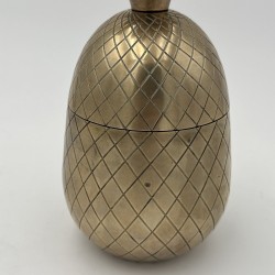 Pair of Brass Pineapple Ice Buckets | Mauro Manetti Style 1970s