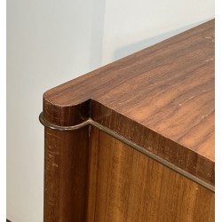 2m Art Deco Enfilade De Coene Frères | 1940s Wood Sideboard