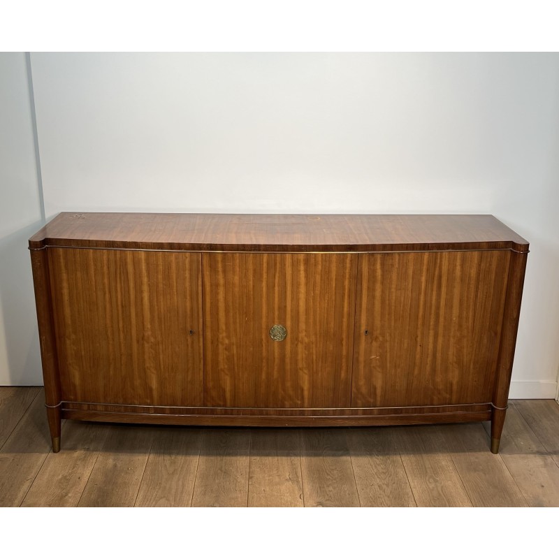 2m Art Deco Enfilade De Coene Frères | 1940s Wood Sideboard