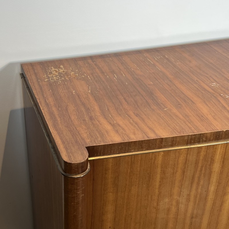 Enfilade Art Déco 2m De Coene Frères | Meuble Bois Précieux 1940