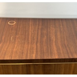 2m Art Deco Enfilade De Coene Frères | 1940s Wood Sideboard