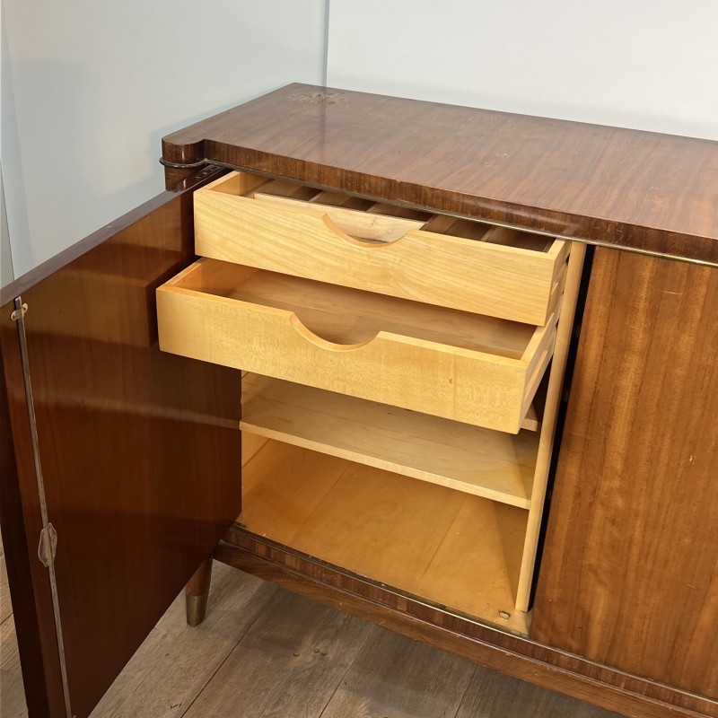 Enfilade Art Déco 2m De Coene Frères | Meuble Bois Précieux 1940